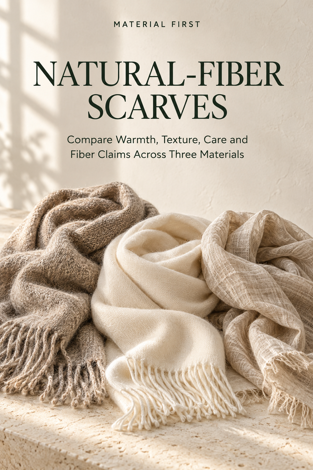 Natural-Fiber Scarves guide cover
